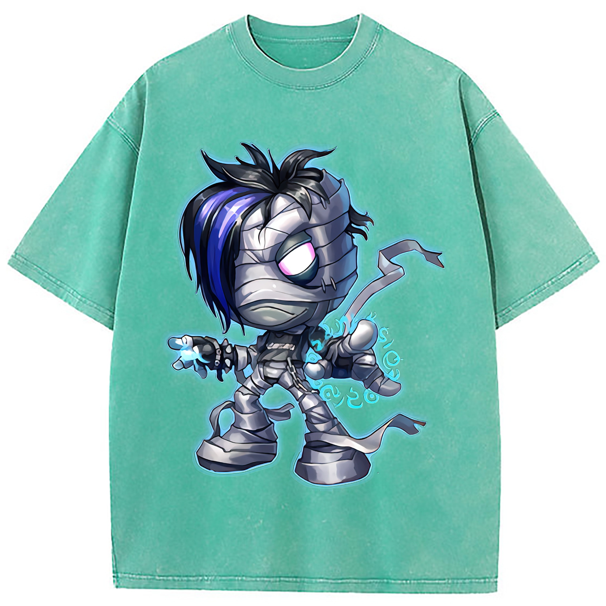 （画像用） リーグ・オブ・レジェンド League of Legends LOL 綿100% ヴィンテージ風 半袖Tシャツ（フロントプリント）